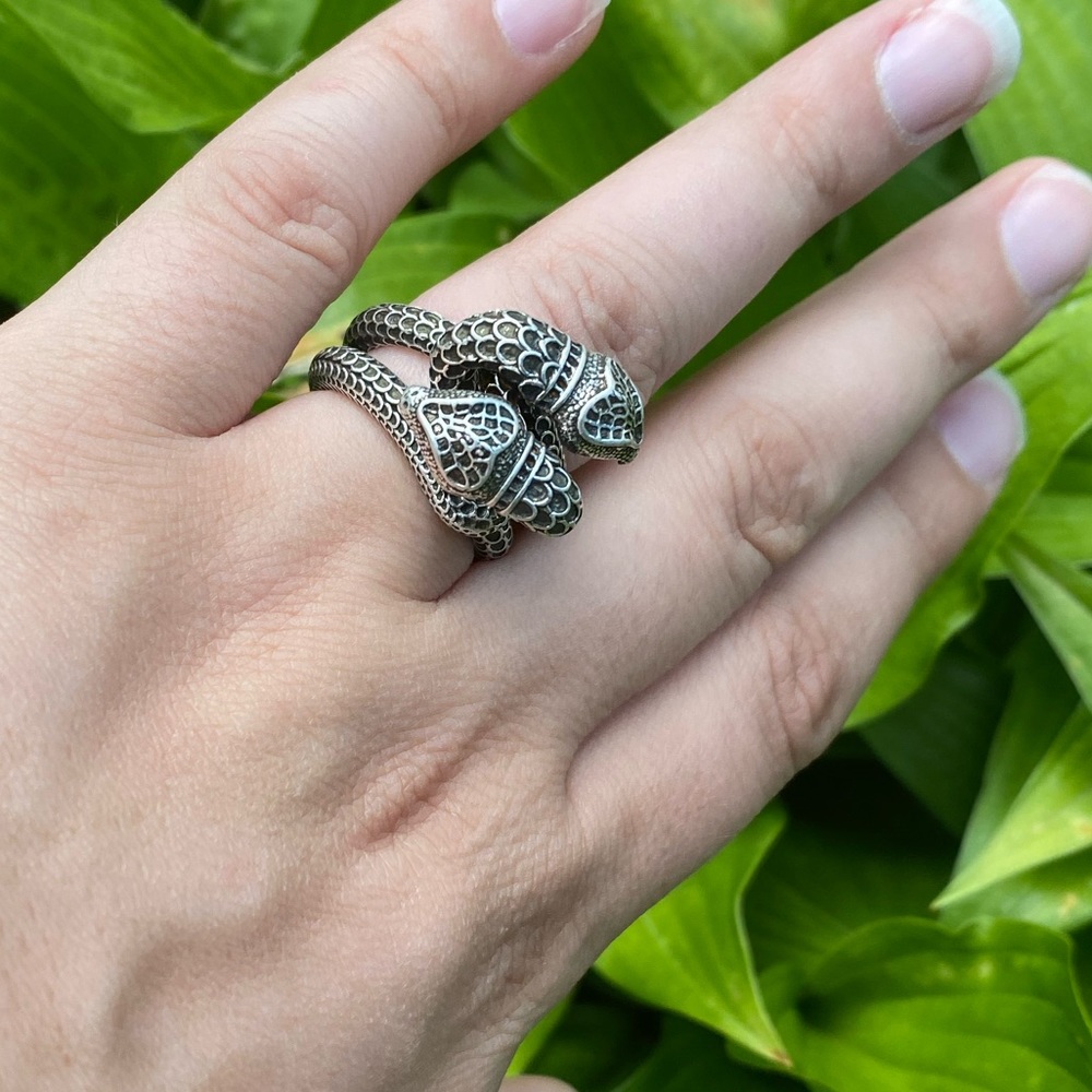 Gucci Garden Snake Ring - Picture 2 of 9